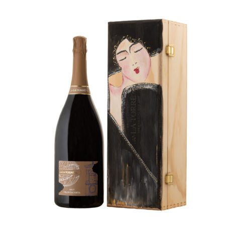 Jéroboam Franciacorta Brut + Scatola dipinta a mano